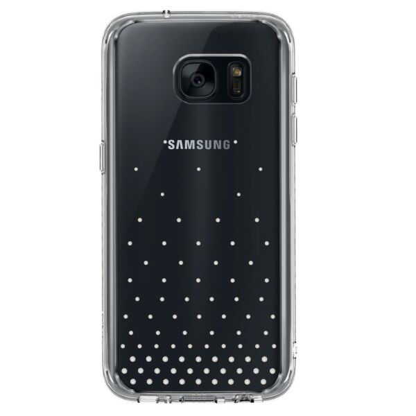 Ringke Noble Fusion Galaxy S7 ile Uyumlu Taşlı Kılıf Wedding Clear