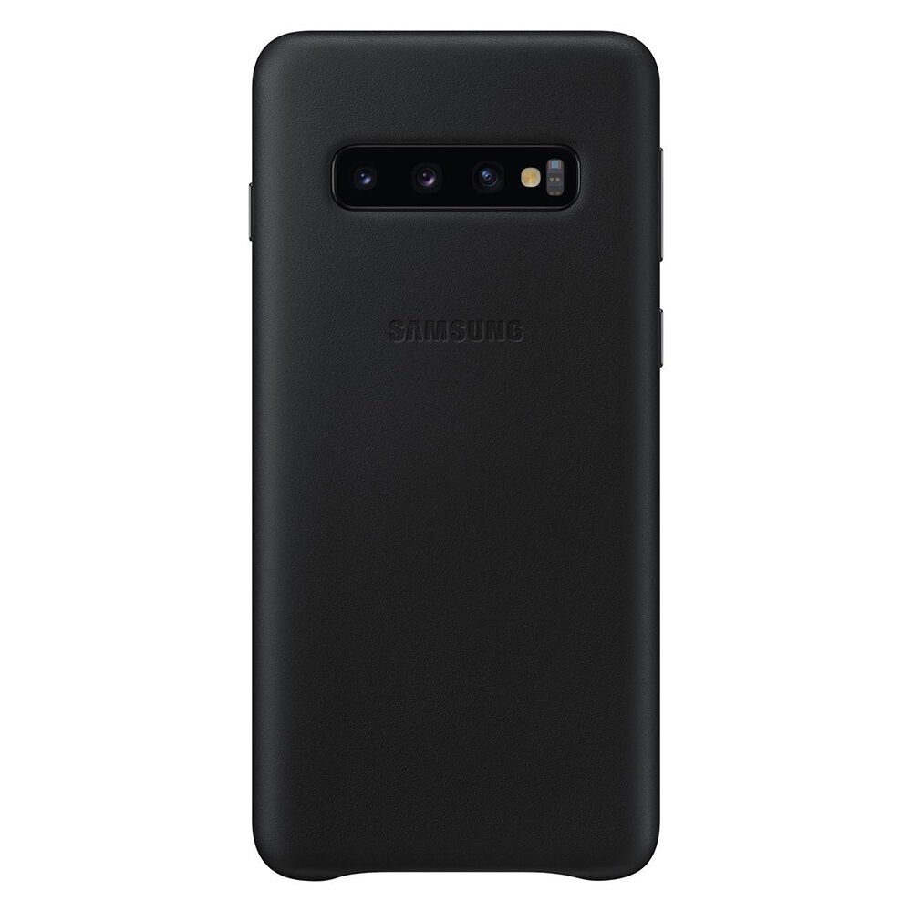 Galaxy S10 ile Uyumlu Kılıf Leather Cover Siyah EF-VG973LBEGWW (Out)