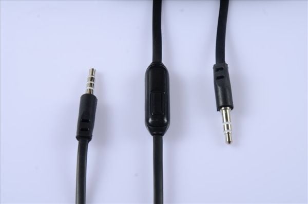 Mytell Universal Mikrofonlu 3.5 mm-3.5 mm AUX Baglanti Kablosu Siyah A Kalite