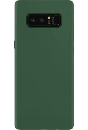 Galaxy Note 8 ile Uyumlu Soft Silikon Kılıf Yeşil