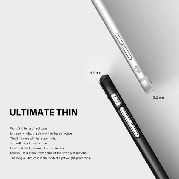 Ringke Slim Frost iPhone 7/8 ile Uyumlu KIlıf Pink İnce Buzlu Transparan