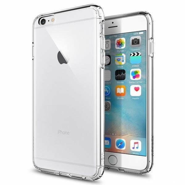 Spigen iPhone 6 Plus/6s Plus ile Uyumlu Kılıf Ultra Hybrid Crystal Clear