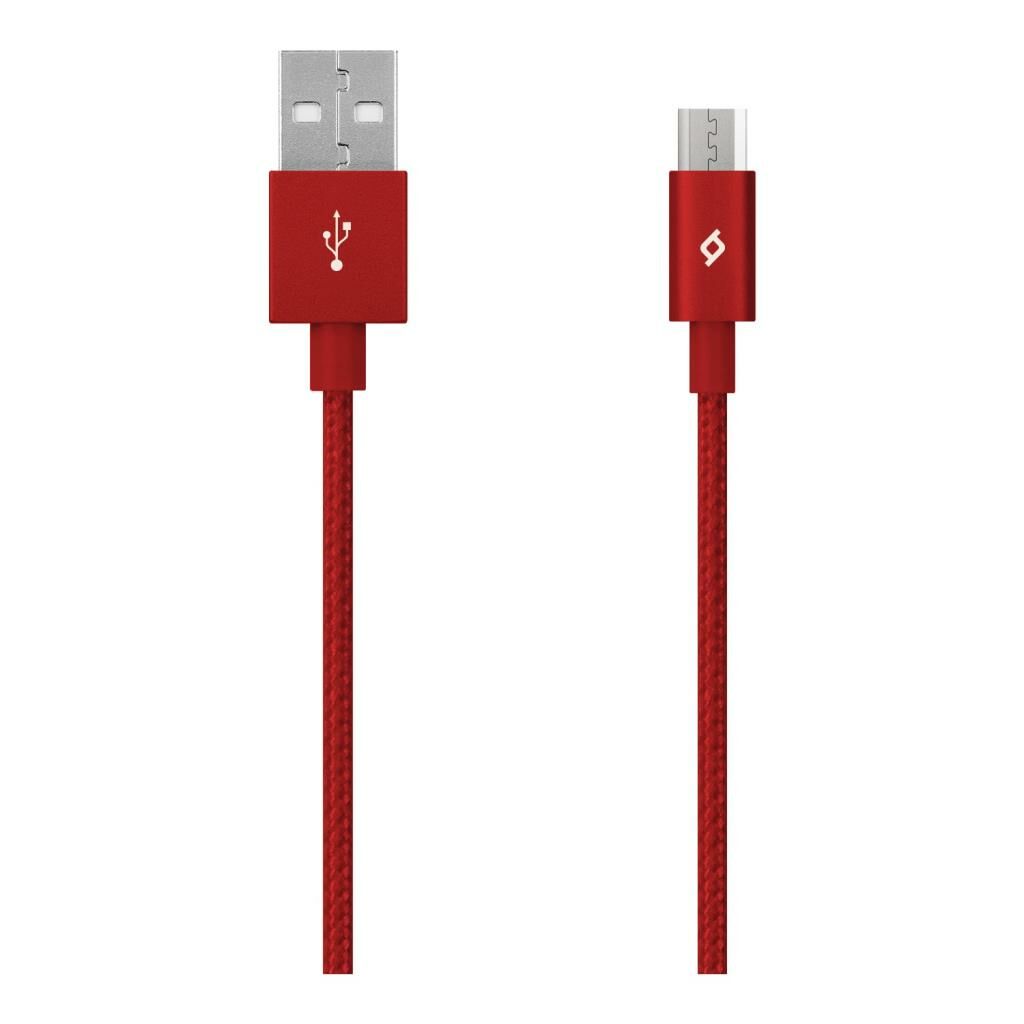 Ttec AlumiCable Micro USB Kablo Kırmızı 1.20 cm 2DK11K