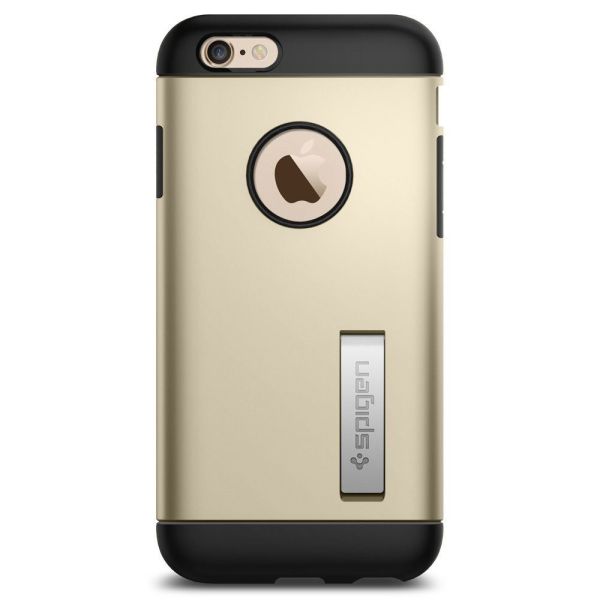 Spigen iPhone 6/6s ile Uyumlu Kılıf Slim Armor Champagne Gold