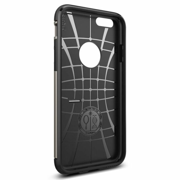 Spigen iPhone 6/6s ile Uyumlu Kılıf Slim Armor Gun Metal