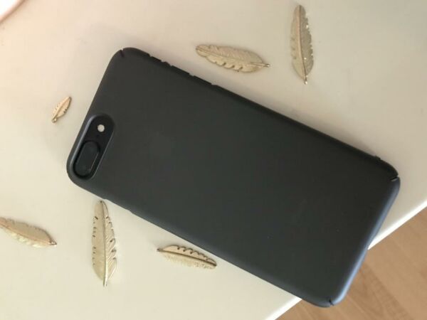 Ringke Slim Frost iPhone 7/8 ile Uyumlu KIlıf Black İnce Buzlu Transparan