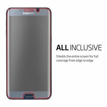 Spigen Galaxy S6 Edge Plus ile Uyumlu Ekran Koruyucu Flex HD