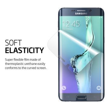 Spigen Galaxy S6 Edge Plus ile Uyumlu Ekran Koruyucu Flex HD