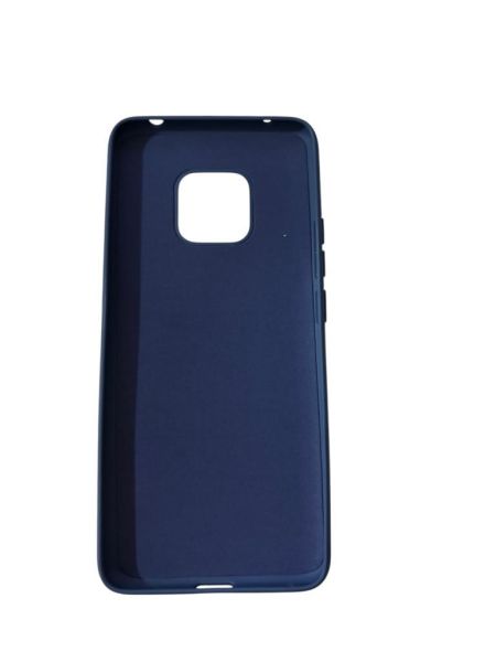 Mate 20 Pro ile Uyumlu Cappy Silikon Kılıf Lacivert