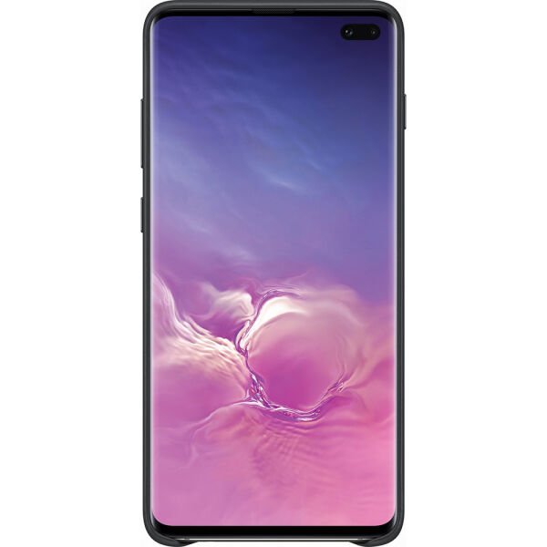 Galaxy S10+ Plus ile Uyumlu Kılıf Leather Cover Siyah EF-VG975LBEGWW