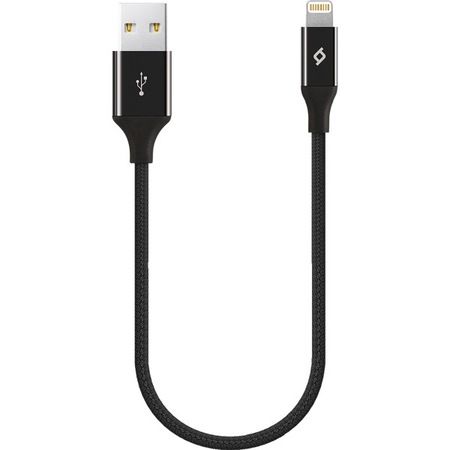 Ttec AlumiCable Mini 30 cm Lightning Şarj Kablo Siyah 2DK28S