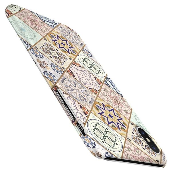 Spigen iPhone XS / iPhone X ile Uyumlu Kılıf Thin Fit Design Edition Arabesque