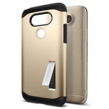 Spigen G5 ile Uyumlu Kılıf Slim Armor Champagne Gold