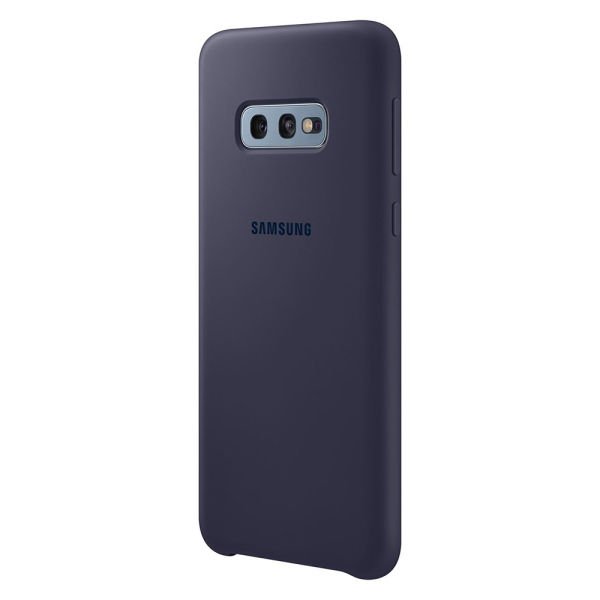 Galaxy S10e ile Uyumlu Kılıf Silicone Cover Lacivert EF-PG970TNEGWW