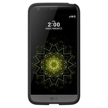 Spigen G5 ile Uyumlu Kılıf Slim Armor Gun Metal