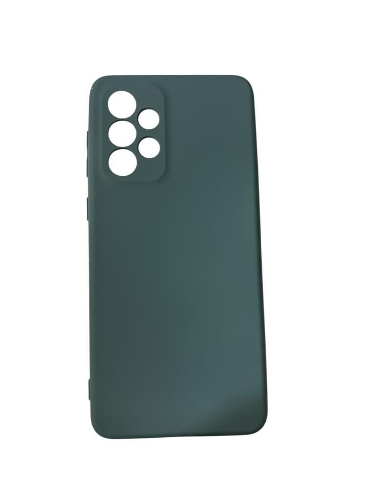 Galaxy A33 ile Uyumlu Cappy Silikon Kılıf Yeşil