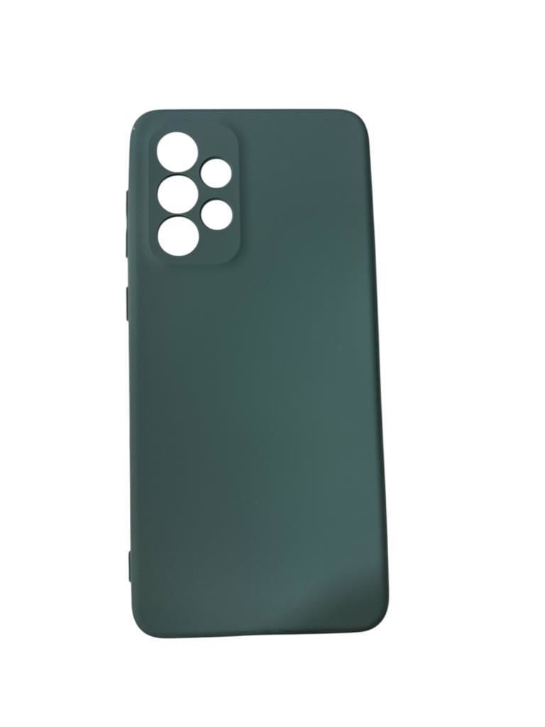 Galaxy A33 ile Uyumlu Cappy Silikon Kılıf Yeşil