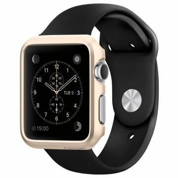 Spigen Apple Watch ile Uyumlu Kılıf Thin Fit (38mm) Champagne Gold