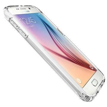 Spigen Galaxy S6 ile Uyumlu Kılıf Ultra Hybrid Crystal Clear