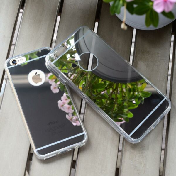 Ringke Mirror Fusion iPhone SE/ 5S/ 5 ile Uyumlu Aynalı Kılıf Silver