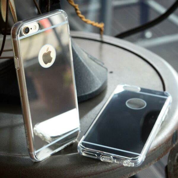 Ringke Mirror Fusion iPhone SE/ 5S/ 5 ile Uyumlu Aynalı Kılıf Silver