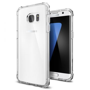 Spigen Galaxy S7 Edge ile Uyumlu Kılıf Crystal Shell