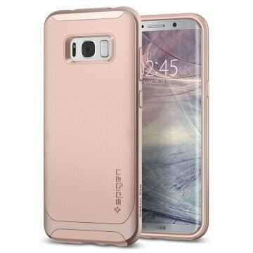 Spigen Galaxy S8 ile Uyumlu Kılıf Neo Hybrid Pale Dogwood