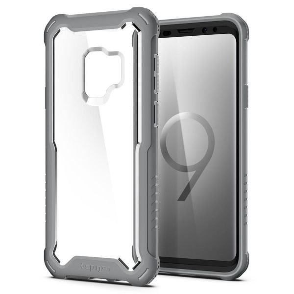 Spigen Galaxy S9 ile Uyumlu Kılıf Hybrid 360 Titanium Gray