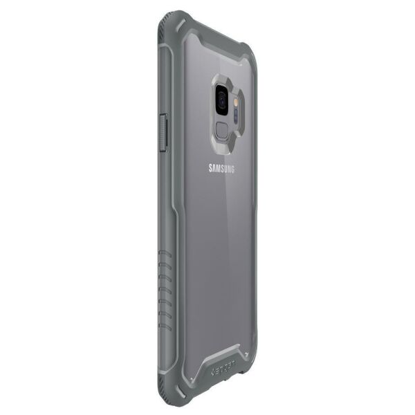 Spigen Galaxy S9 ile Uyumlu Kılıf Hybrid 360 Titanium Gray