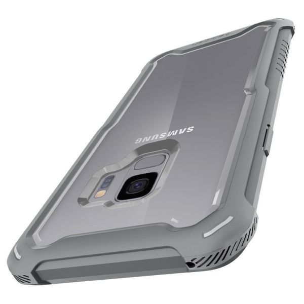 Spigen Galaxy S9 ile Uyumlu Kılıf Hybrid 360 Titanium Gray