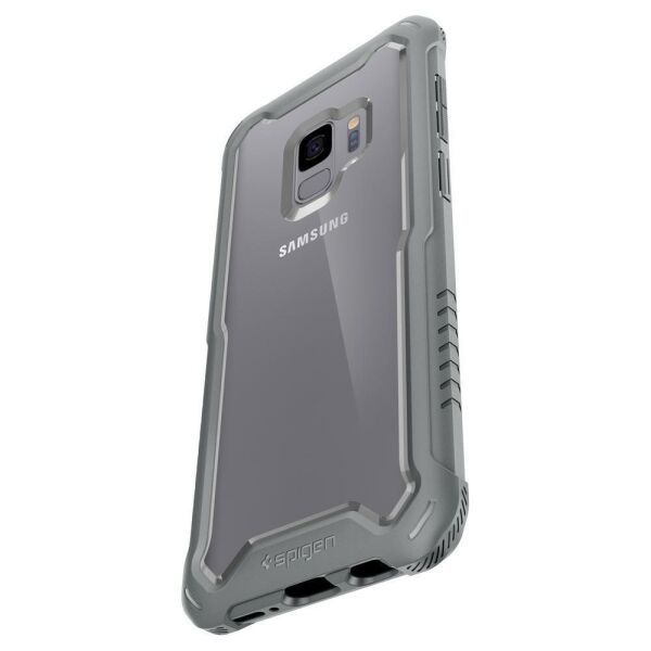 Spigen Galaxy S9 ile Uyumlu Kılıf Hybrid 360 Titanium Gray