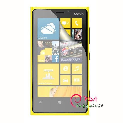 Lumia 920 ile Uyumlu Ekran Koruyucu (MAT) 4 Adet