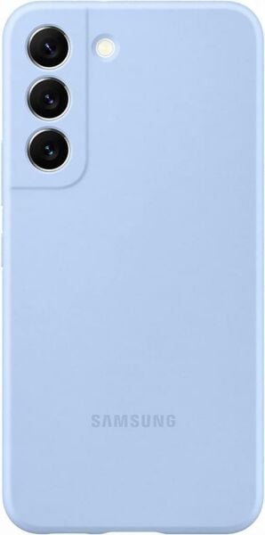 Galaxy S22 Plus ile Uyumlu Silikon Kılıf Mavi EF-PS906TLEGWW