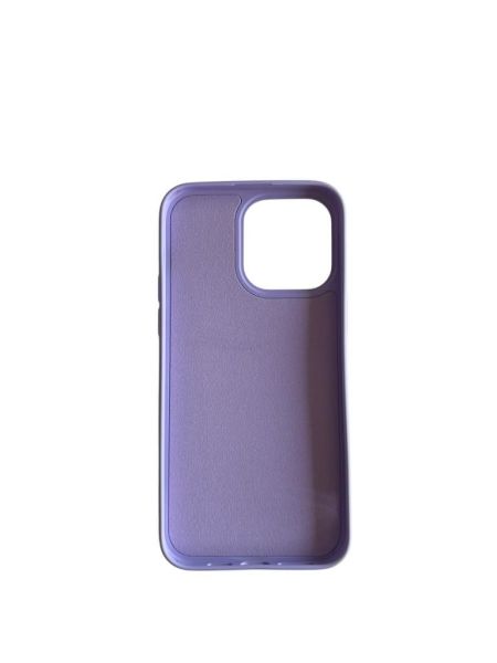 iPhone 14 Pro Max ile Uyumlu Cappy Silikon Kılıf Lila