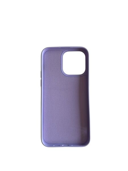iPhone 14 Pro Max ile Uyumlu Cappy Silikon Kılıf Lila