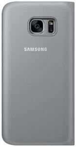 Galaxy S7 ile Uyumlu S View Cover Kılıf Gri EF-CG930PSEGWW (Out)