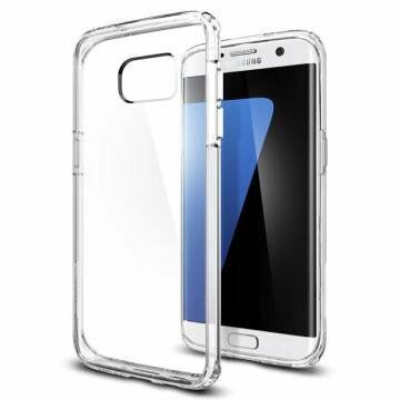 Spigen Galaxy S7 Edge ile Uyumlu Kılıf Ultra Hybrid Crystal Clear
