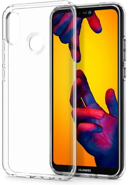 Spigen P20 Lite / Nova 3e ile Uyumlu Kılıf Liquid Crystal 4 Tarafı Koruma