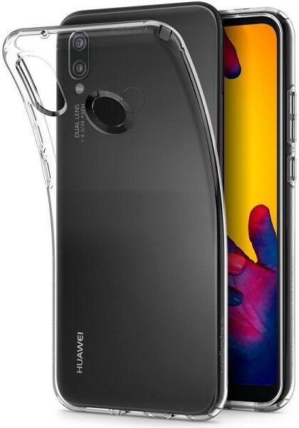 Spigen P20 Lite / Nova 3e ile Uyumlu Kılıf Liquid Crystal 4 Tarafı Koruma