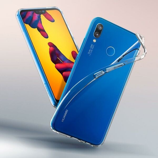 Spigen P20 Lite / Nova 3e ile Uyumlu Kılıf Liquid Crystal 4 Tarafı Koruma
