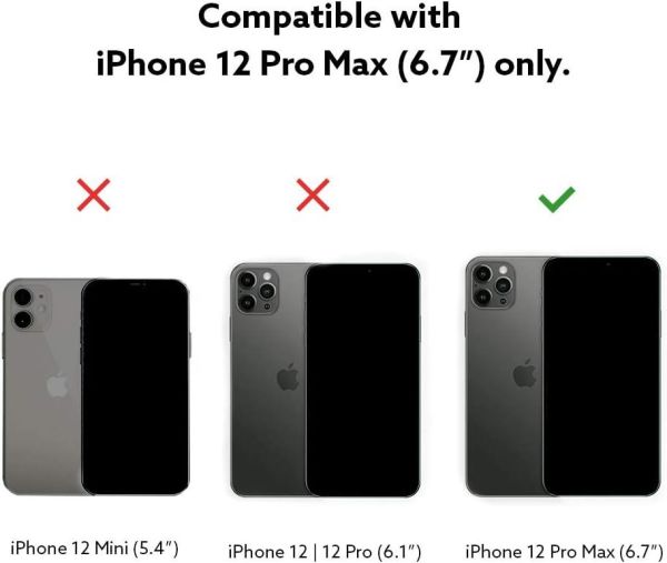 Spigen iPhone 12 Pro Max ile Uyumlu Kılıf, Caseology Câlin Saffiano Black