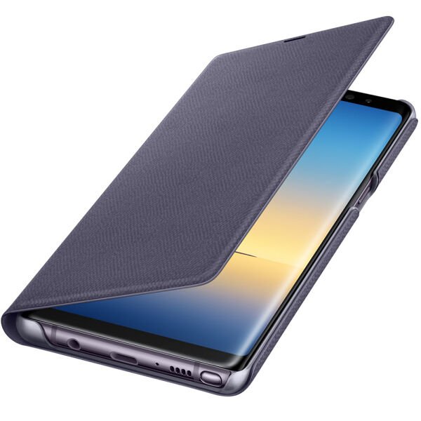 Galaxy Note 8 ile Uyumlu LED View Cover Kılıf (Gri) EF-NN950PVEGWW(Outlet)