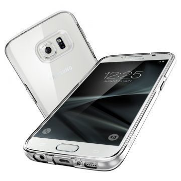 Spigen Galaxy S7 ile Uyumlu Kılıf Liquid Crystal 4 Tarafı Tam Koruma
