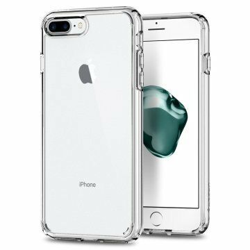 Spigen iPhone 7 Plus / 8 Plus ile Uyumlu Kılıf Ultra Hybrid 2 Crystal Clear