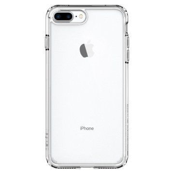 Spigen iPhone 7 Plus / 8 Plus ile Uyumlu Kılıf Ultra Hybrid 2 Crystal Clear
