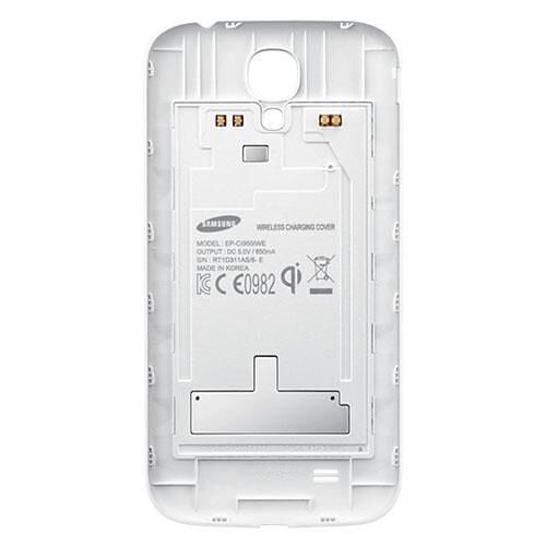 Galaxy S4 ile Uyumlu Kablosuz Şarj Destekli Kapak Beyaz EP-CI950IWEGWW