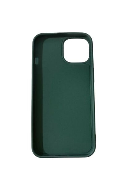 iPhone 14 ile Uyumlu Cappy Silikon Kılıf Yeşil