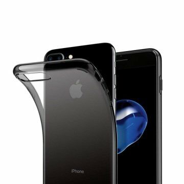 Spigen iPhone 7 Plus / 8 Plus ile Uyumlu Kılıf Liquid Crystal 4 Tarafı Tam Koruma Space Crystal