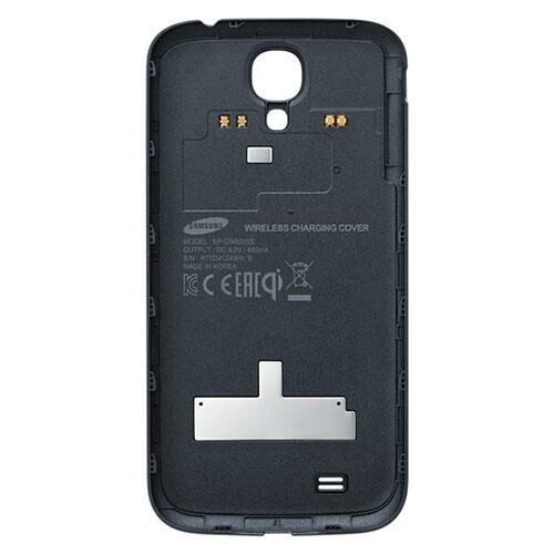 Galaxy S4 ile Uyumlu Kablosuz Şarj Destekli Kapak Siyah EP-CI950IBEGWW
