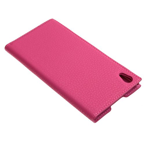 Xperia Z3 Plus ile Uyumlu Kılıf Safir Serisi Kapaklı Pembe